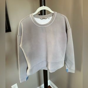 Athleta Cropped Long Sleeve/Crewneck